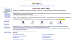 Desktop Screenshot of aboutvideoediting.com